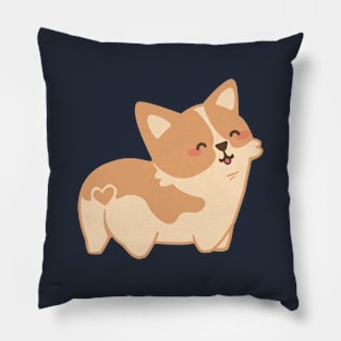 Corgi Heart Pillow