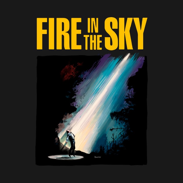 Fire in the Sky illustration by burrotees