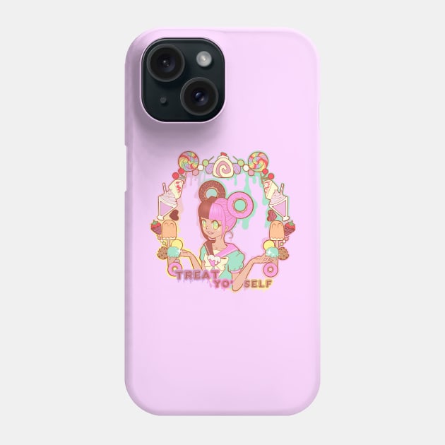 Treat yourself Phone Case by Sugarnspice
