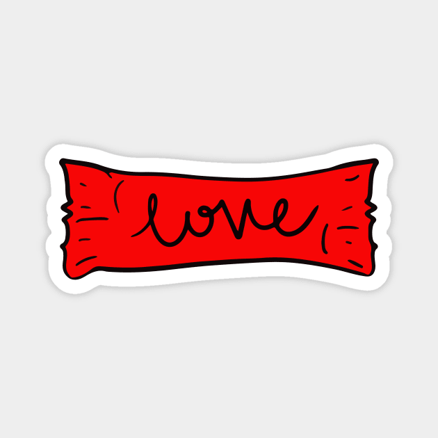 Chocolate love Magnet by SV_Ideas