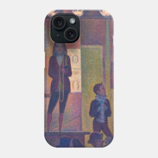Georges Seurat - Circus Sideshow Phone Case