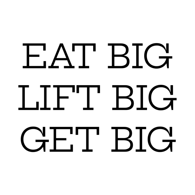 Eat Big Lift Big Get Big by Jitesh Kundra