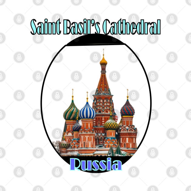 Saint Basil's Cathedral Russia by Carolina Cabreira