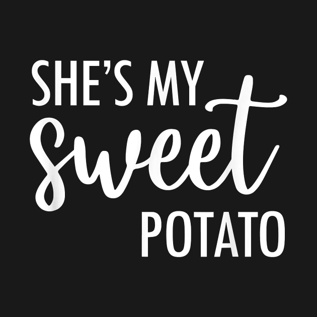 She's My Sweet Potato I Yam Thanksgiving Family and Couple by nervousorangutan