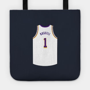 D'Angelo Russell Jersey White Qiangy Tote