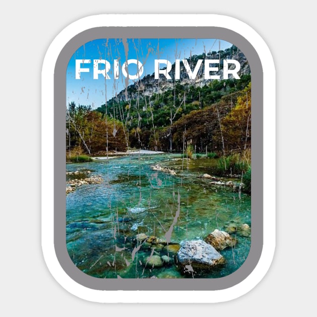 Frio River Sticker 