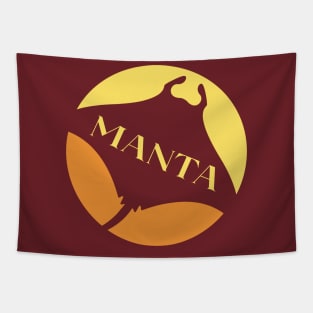 Manta Ray Tapestry