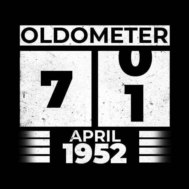 Oldometer 71 Years Old Born In April 1952 by RomanDanielsArt