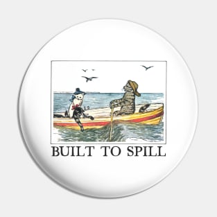 Built To Spill   --- Original Fan Artwork Pin