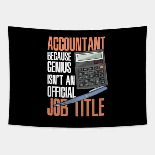 CPA Bookkeeper Public Accountant Accounting Gift Tapestry