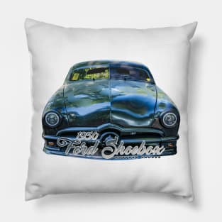 1950 Ford Shoebox Chopped Coupe Pillow