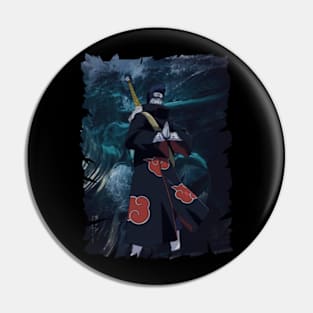 KISAME HOSHIGAKI MERCH VTG Pin