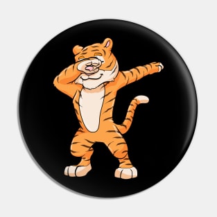 Tiger at Hip Hop Dance Dab Pin