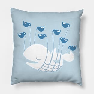 Fail Whale - RIP Twitter - Long Live Twitter! Pillow