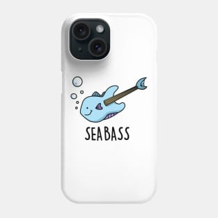 Sea Bass Cute Fish Bass Guitar Pun Phone Case