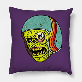 Zombie Biker Pillow