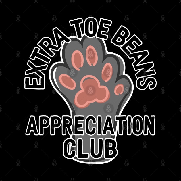 Extra Toe Beans Appreciation Club by ShadowCatCreationsCo