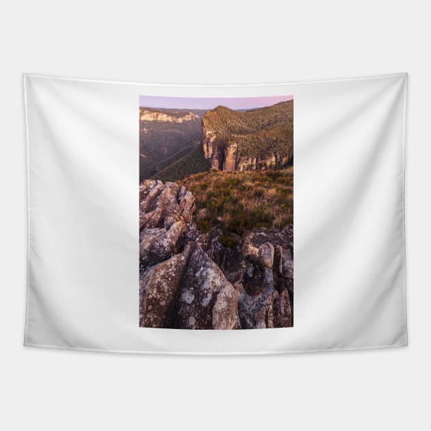 Walls Lookout Tapestry by Geoff79