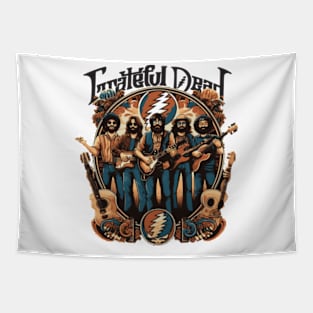 The Grateful Dead Tribute Design - Music Band Tribute Tapestry