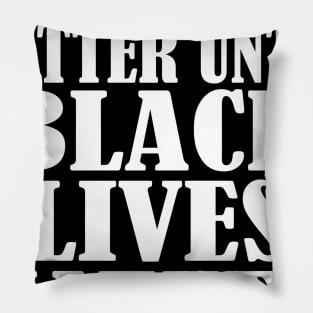 Black Lives Need To Matter Pillow