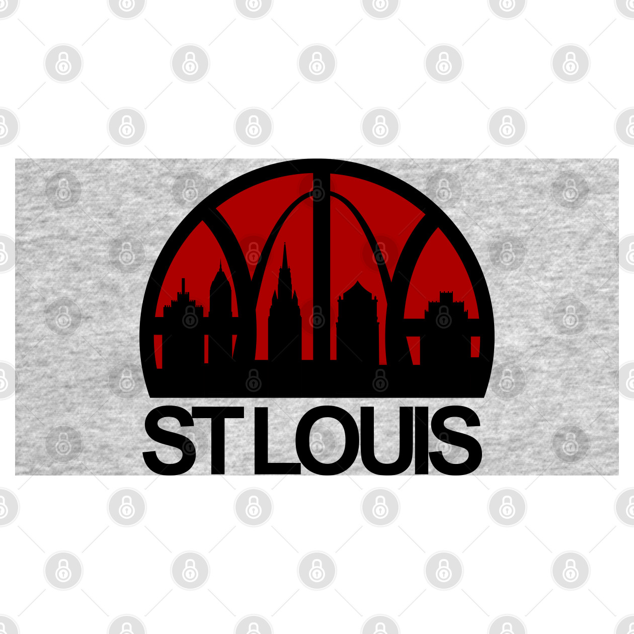 St. Louis Skyline - St Louis - T-Shirt | TeePublic