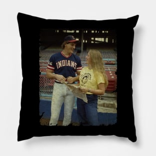 Joe Charboneau in Cleveland Guardians Pillow