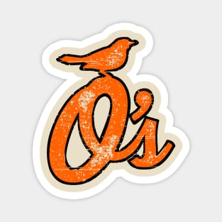 Vintage O’s with Oriole Magnet