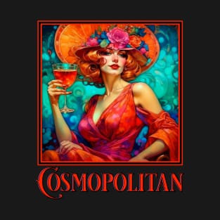 Art Nouveau Cosmopolitan T-Shirt