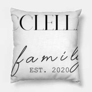 Mcclellan Family EST. 2020, Surname, Mcclellan Pillow