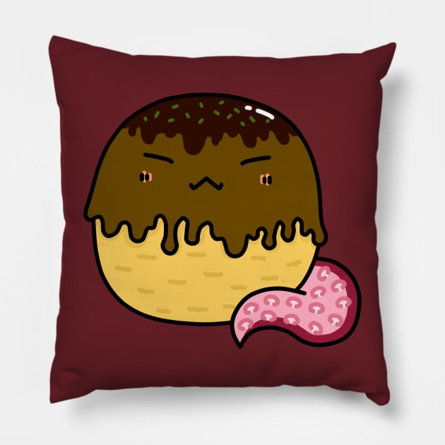 Tako boy Pillow by OortArt