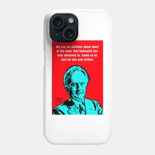 Richard Dawkins atheist Phone Case