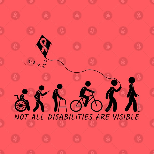 Spoonie Species: "Not all disabilities are visible..." by spooniespecies