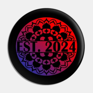 EST. 2024 Pin
