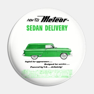 1953 METEOR VAN - advert Pin