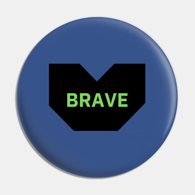 Brave Pin by Rajan's Collection