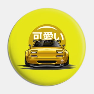 Miata MX5 (Gold) Pin