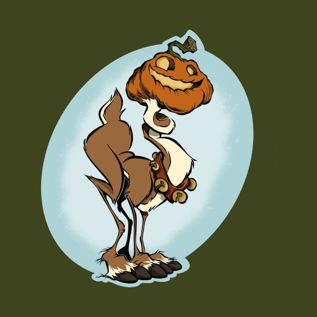 Pumpkin Spice Reindeer by westinchurch