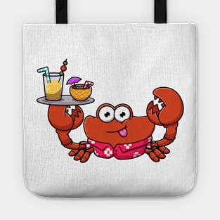 Crab Serving Drinks Tote