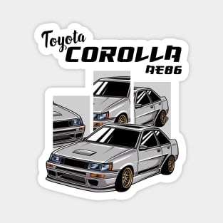 Toyota Corolla AE 86 Magnet