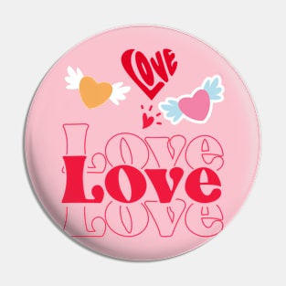 True Love Romantic Pin