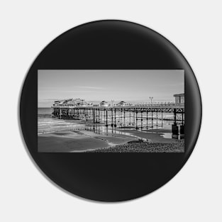 Side on view of Cromer pier on the North Norfolk coast Pin