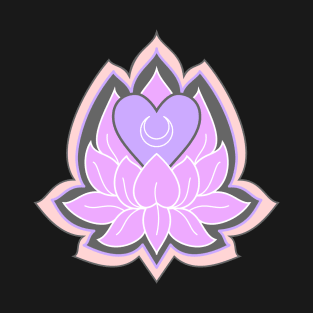 Lotus Flower Colorful Yoga 12 T-Shirt