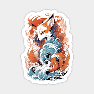 Dancing Waves and Kitsune's Grace Magnet