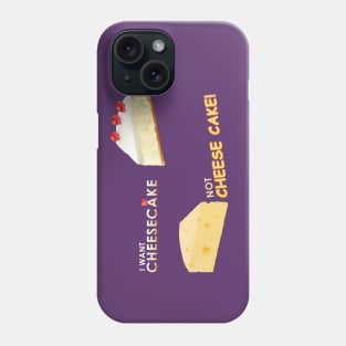 I want cheesecake not cheese cake! Phone Case