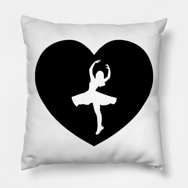 Dance Love | I Heart... Pillow by gillianembers