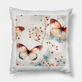 Butterflies Watercolor 1 - Buckeye Pillow