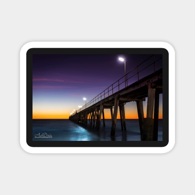 Noarlunga Jetty Magnet by lordveritas