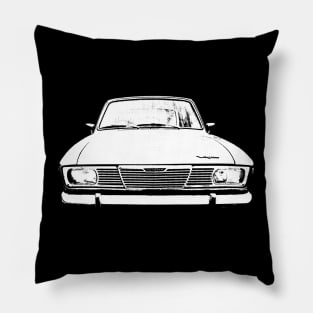 Sunbeam Vogue 1960s British classic car monoblock white Pillow