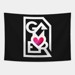 Gamer Love Light Tapestry