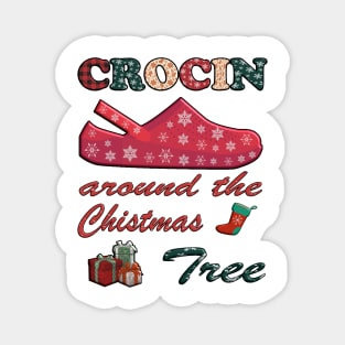 Crocin' Around The Christmas Tree Magnet